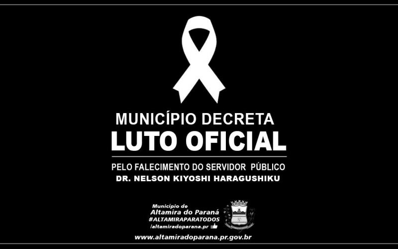 LUTO OFICIAL!